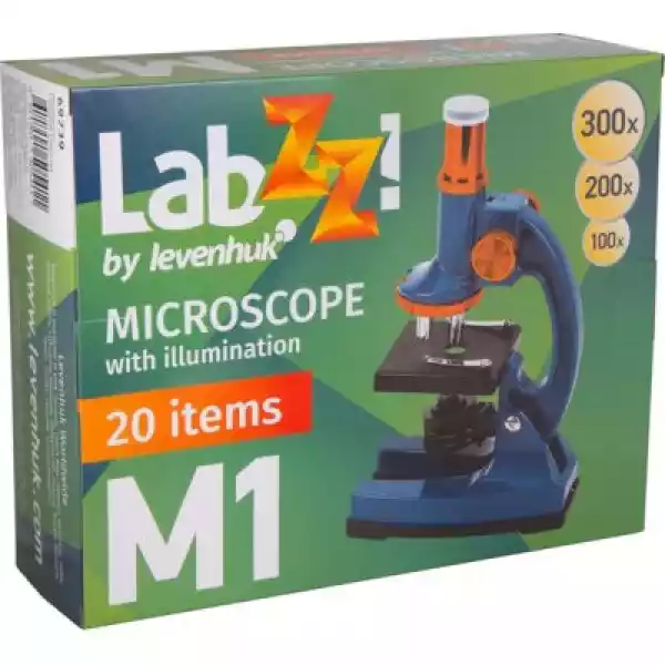 Mikroskop Levenhuk Labzz M1 Granatowy