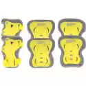 Ochraniacze Spokey Shield Żółty Dla Dzieci (Rozmiar M)