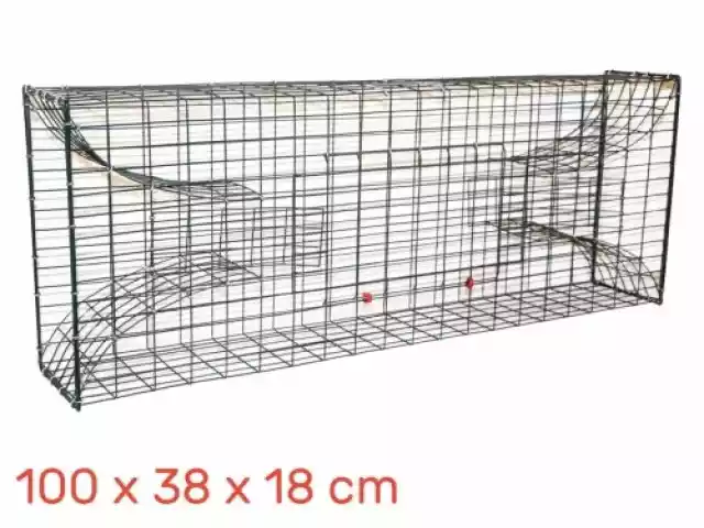 Żywołapka Na Piżmaki, Szczury Wodne 100 X 38 X 18 Cm