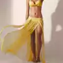 Sapphire Spódnica Plażowa Długa Żółta