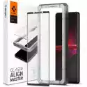 Spigen Szkło Hartowane Spigen Alm Glass Fc Do Sony Xperia 1 Iii Czarny