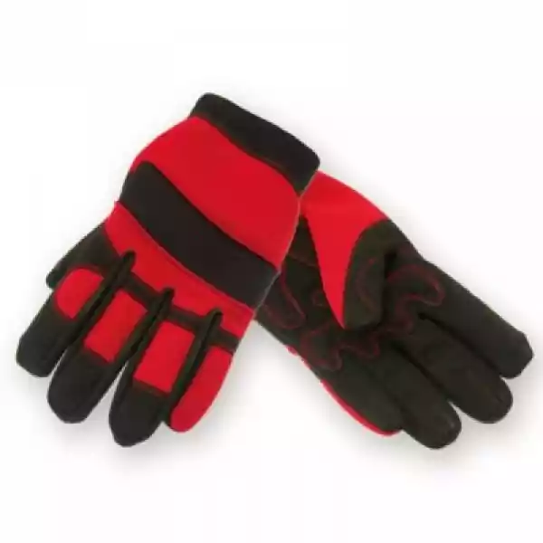 Rękawice Ochronne Dedra Bh1001L Plus Hand Czarno-Czerwony (Rozmi