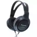 Panasonic Słuchawki Nauszne Panasonic Rp-Ht161E-K Czarny