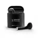 Savio Słuchawki Douszne Savio Tws-02 Czarny