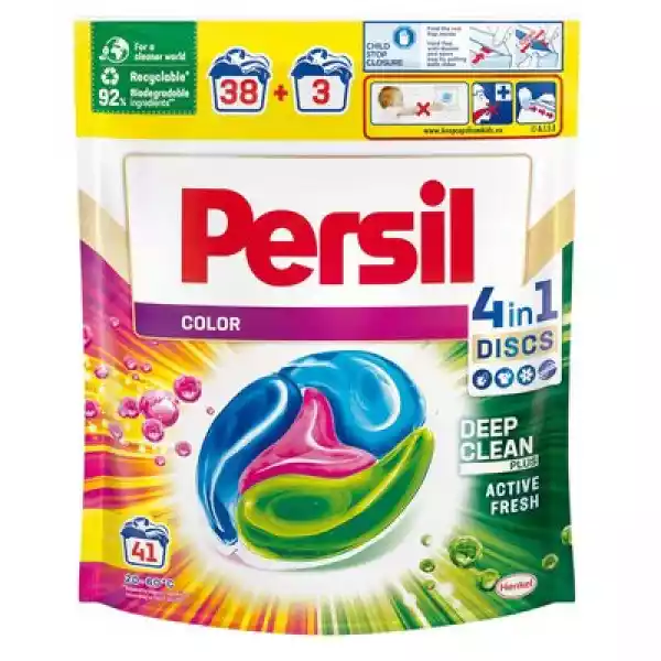 Kapsułki Do Prania Persil Discs 4 In 1 Color 41 Szt.