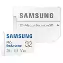Samsung Karta Pamięci Samsung Pro Endurance Microsdhc 32Gb + Adapter
