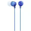 Sony Słuchawki Sony Mdr-Ex15Ap Z Mikrofonem Niebieski