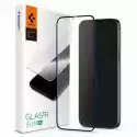 Spigen Szkło Hartowane Spigen Glass Fc Do Apple Iphone 12/12 Pro Czarny