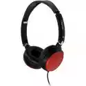 Słuchawki Nauszne Lauson Ph163 Czarno-Czerwony
