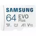 Samsung Karta Pamięci Samsung Evo Plus Microsdxc 64Gb + Adapter