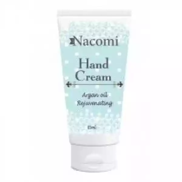 Nacomi Hand Cream Argan Oil Rejuvenating Odmładzający Krem Do Rą
