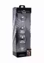 Xr Brands Master Series 3 Poziomowe Szklane Dildo Mamut - Af180 - Mammoth 3 Bumps Glass 