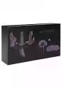 Shots Switch Zestaw Kit #6 Wibrator Z Wymiennymi Nakładkami - Kit #6 - Purple