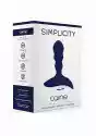 Shots Simplicity Wibrator Analny Caine - Caine Anal Vibrator - Blue