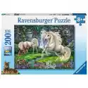 Ravensburger Puzzle Ravensburger Tajemnicze Jednorożce 12838 (200 Elementów)
