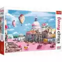 Trefl  Puzzle 1000 El. Funny Cities. Słodycze W Wenecji Trefl