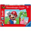 Ravensburger Puzzle Ravensburger Premium: Super Mario 5186 (147 Elementów)