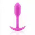 Sexshop - B-Vibe Snug Plug 1 Różowy - Plug Analny Z Obciążnikiem