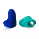 Camilla Moda Sexshop - Moqqa Sails Finger Vibrator  Niebieski I Zielony - Dwi