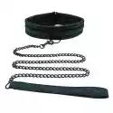 Sportsheets Sexshop - Sportsheets Midnight Lace Collar And Leash   - Obroża 