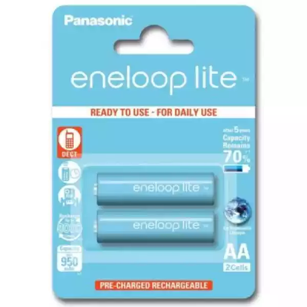 Akumulatorki Aa 950 Mah Eneloop Panasonic (2 Szt.)