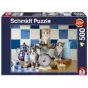  Puzzle 500 El. Koty W Kuchni Schmidt