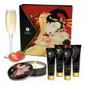 Sexshop - Shunga Geisha Sparkling Strawberry Wine - Zestaw Specy