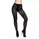 Baci Sexshop - Rajstopy – Baci Argyle Jacquard Pantyhose One Size   -