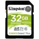 Kingston Karta Pamięci Kingston Canvas Select Plus Sdhc 32Gb