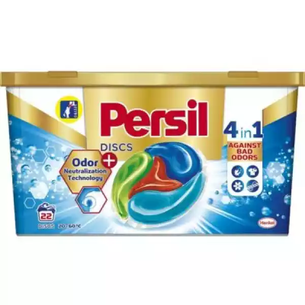 Kapsułki Do Prania Persil 4 W 1 Discs Against Bad Odors 22 Szt.