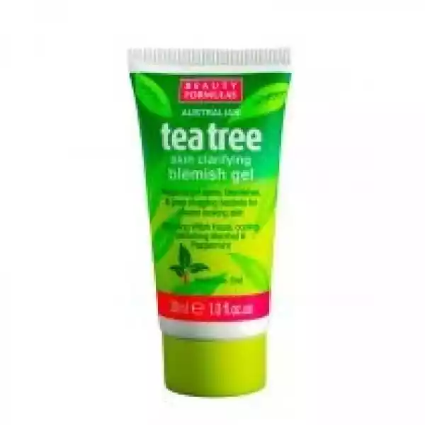 Beauty Formulas Tea Tree Skin Clarifying Blemish Gel Punktowa Ku