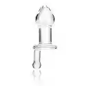 Sexshop - Korek Analny Szklany Z Korbką - Glas Glass Juicer  - O