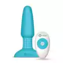 Sexshop - Plug Analny Rotujący I Wibrujący Sterowany Zdalnie - B