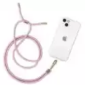 Smycz Do Telefonu Tech-Protect Chain 2 Universal Strap Różowo-Zł