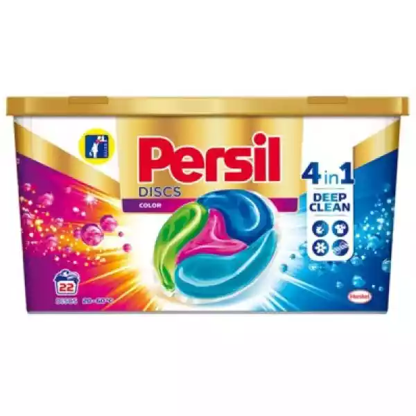 Kapsułki Do Prania Persil 4 W 1 Discs Deep Clean 22 Szt.