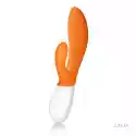 Lelo Sexshop - Wibrator Ze Stymulatorem - Lelo Ina 2 Vibrator Pomarań