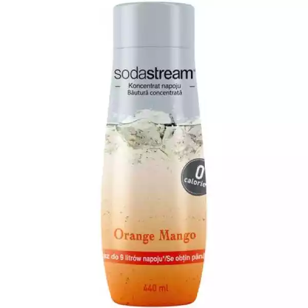 Syrop Sodastream Pomarańcza Mango Zero 440 Ml Bez Cukru