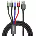 Kabel Usb - Usb - Lightning/usb Typ-C/2X Micro Usb Baseus Fast 1