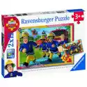 Ravensburger Puzzle Ravensburger Strażak Sam I Jego Drużyna (24 Elementy)