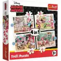 Trefl Puzzle Trefl Disney: Myszka Minnie Z Przyjaciółmi 34355 (71 Elem