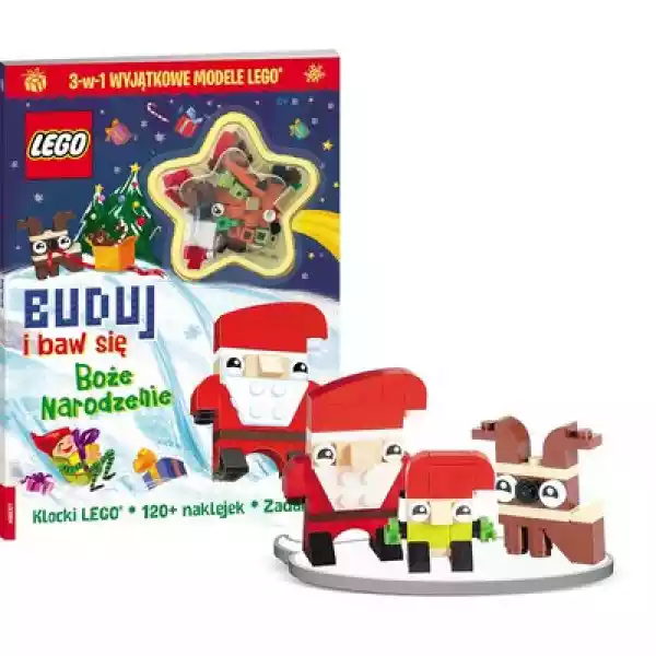 Książka Lego Iconic Buduj I Baw Się Boże Narodzenie Bba-6604