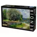  Puzzle 1000 El.  Drzewa W Rozkwicie, Renoir D-Toys