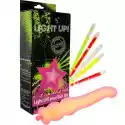 Sexshop - Podświetlane Dildo Do Punktu G Light-Up Dildo G-Spot -