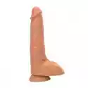 Sexshop - Penis Z Przyssawką Mighty Muscle Brown 23 Cm -  Mulat 