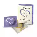 Sexshop - Prążkowane Prezerwatywy Condom Fun Skin 3 Sztuki - Onl
