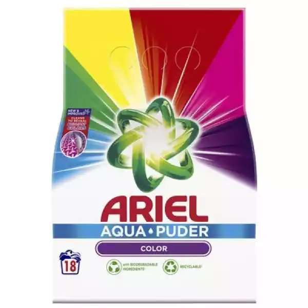 Proszek Do Prania Ariel Aquapuder Color 1.17 Kg