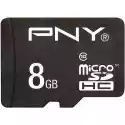 Pny Karta Pamięci Pny Microsdhc 8Gb + Adapter