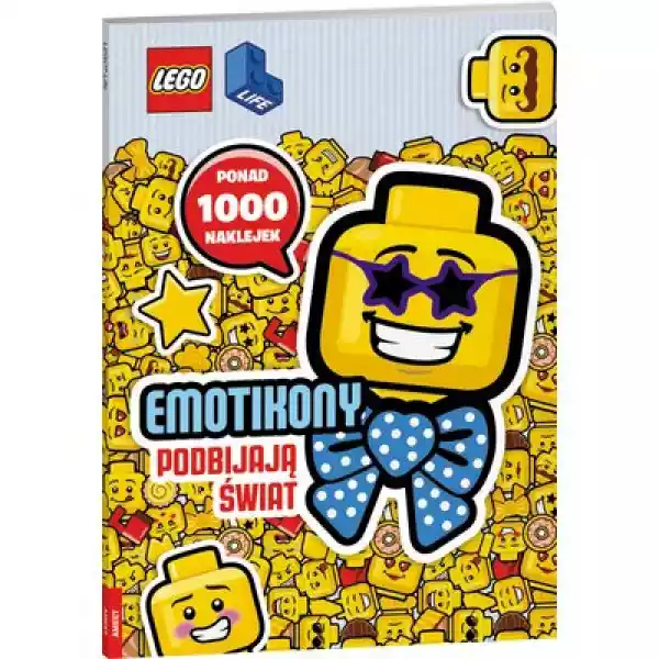 Książka Lego Iconic Emotikony Podbijają Świat Lem-1