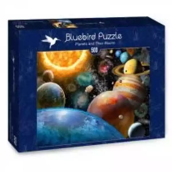  Puzzle 500 El. Planety Bluebird Puzzle
