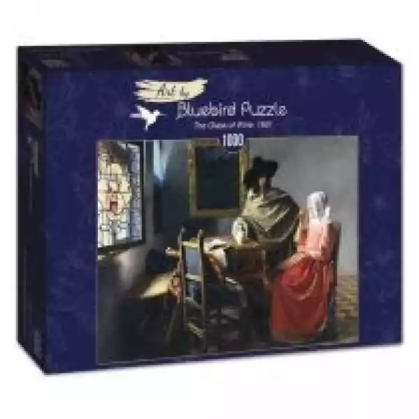  Puzzle 1000 El. Jan Vermeer, Kieliszek Wina Bluebird Puzzle